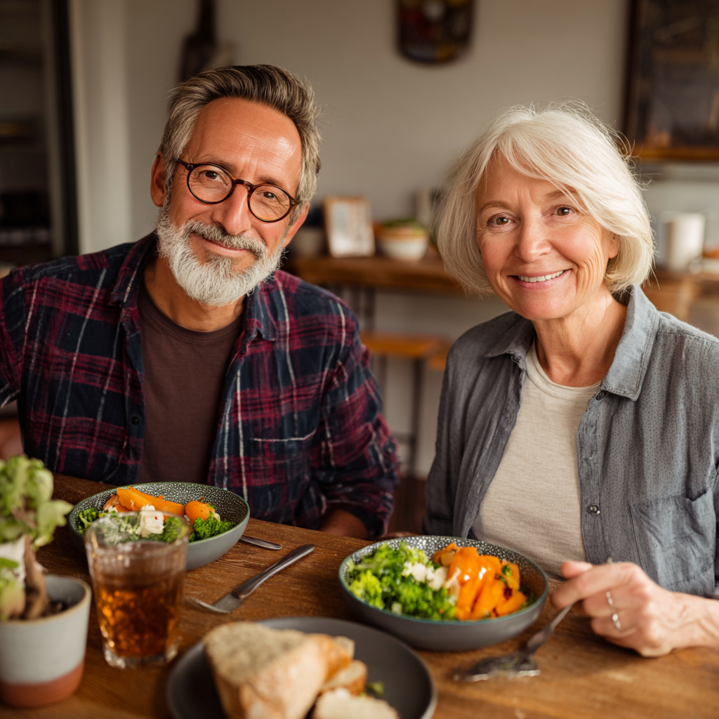 Healthy family meal planning at home